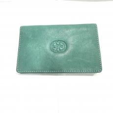ダコタ/二つ折り財布/レザー/グリーン