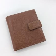 ロンシャン/二つ折り財布/レザー/ブラウン