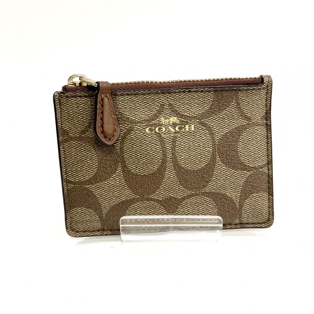 ほぼ未使用】COACH コーチ コインケース カードケース