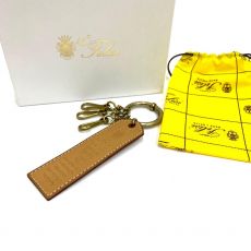 フェリージ/3連キーリング/キーホルダー/9211/45周年記念/非売品/レザー×金属素材/箱袋付