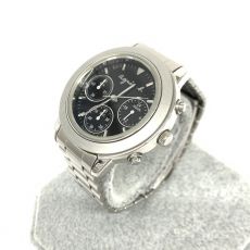 アニエスベー/腕時計/V654-6100/クロノグラフ/SS/シルバーカラー/小キズ