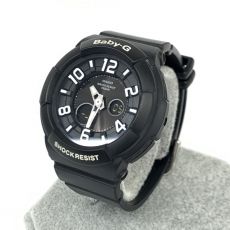カシオ/腕時計/BGA132/ベビーG/SS×ラバー/ブラック