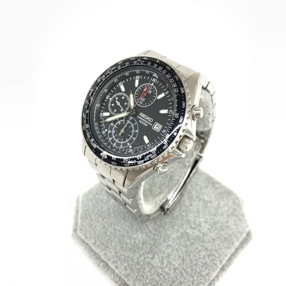 セイコー/腕時計/7T92-0CF0/フライトマスター/クロノグラフの高価買取 