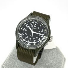 タイメックス/腕時計/TW2P88400/オリジナルキャンパー/復刻モデル/レジン×ナイロン/オリーブ/箱付