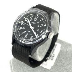 タイメックス/腕時計/TW2R13800/オリジナルキャンパー/復刻モデル/レジン×ナイロン/ブラック/箱付