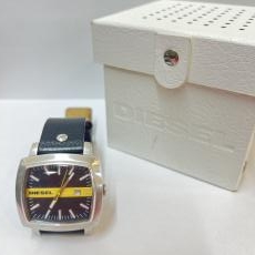 ディーゼル/M腕時計/DZ-1227/クォーツ/ガラスキズ・ベルト使用感有
