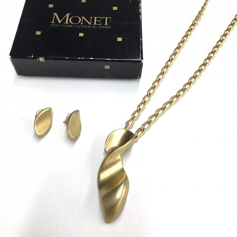 MONET/ネックレス＆ピアス/セット