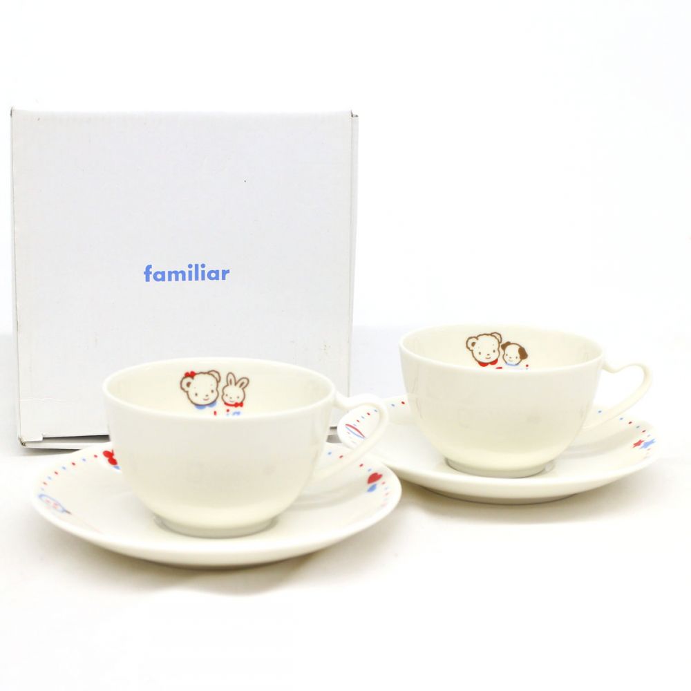 ファミリア/カップ&ソーサー/2客セット/箱付の高価買取【リサイクル