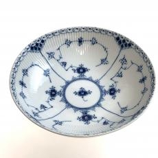 ロイヤルコペンハーゲン/ボウル/ブルーフルーテッドハーフレース/21cm/カケ有・箱なし