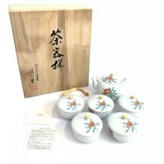 深川製磁/茶器揃/共箱付