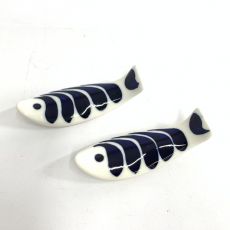 アラビア/箸置き/2客/フィッシュ/魚