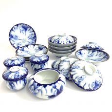 深川製磁/食器/中皿/蓋付湯呑/灰皿/牡丹金/まとめ