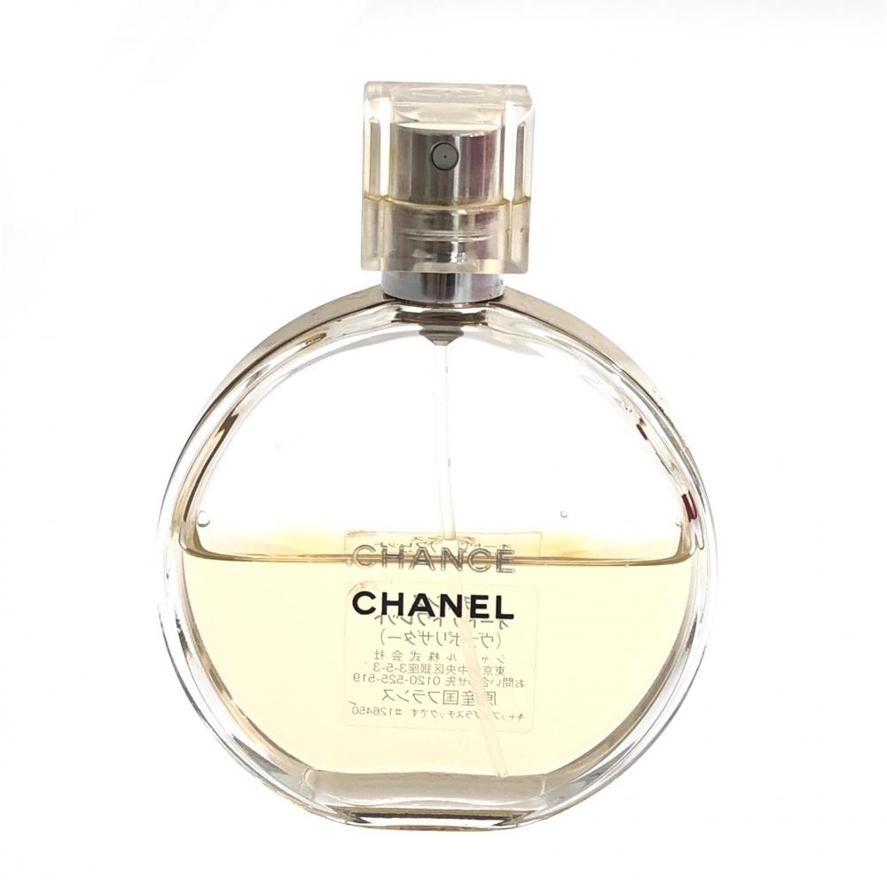 シャネル/香水/チャンス/オードトワレ/50ml/残量5割