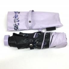 アナスイ/折り畳み傘/パープル/刺繍