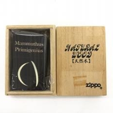 ZIPPO/天然木/Mammuthus Primigenius/ブラウン